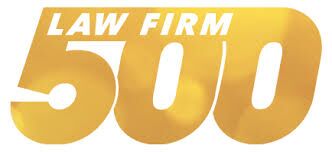 СƵ, LLC is ranked 60th on the 2016 Law Firm 500 Award Honoree list
